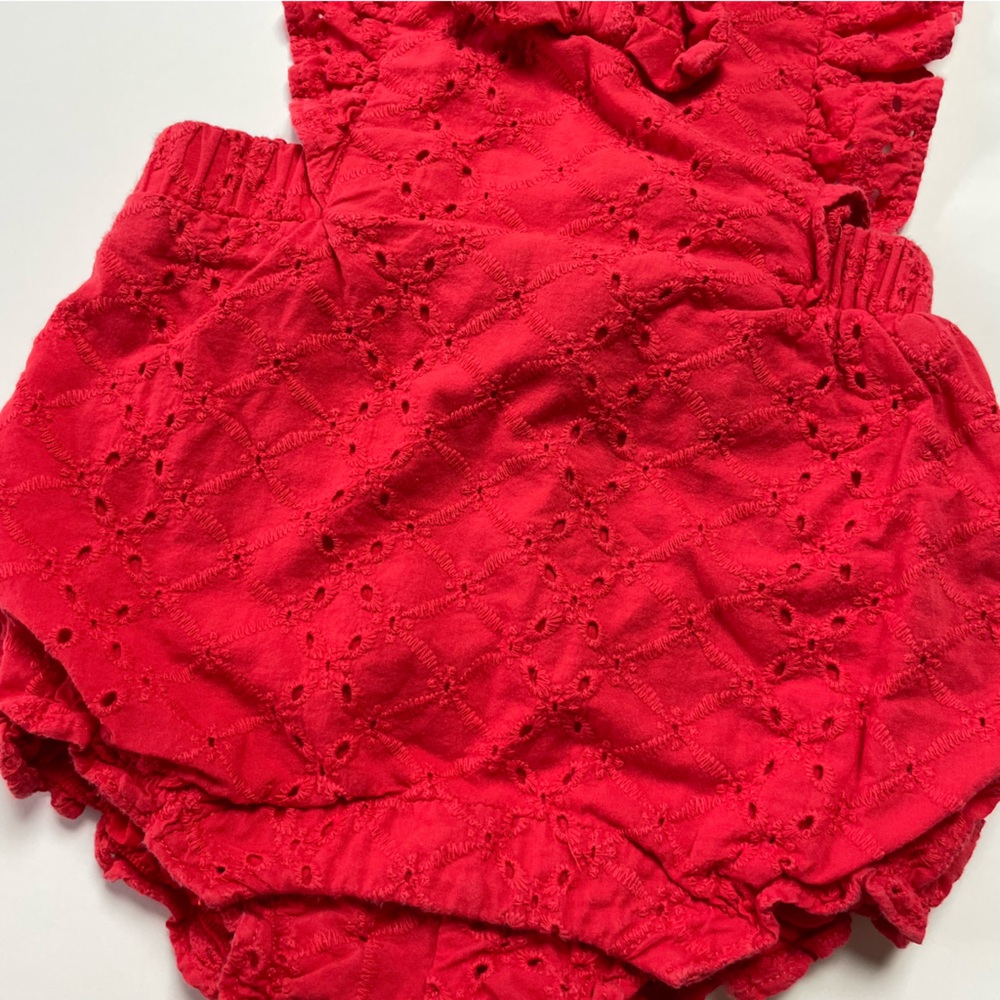 Janie & Jack Baby Girls Overall Bodysuit 3-6 Months - Picture 5 of 5